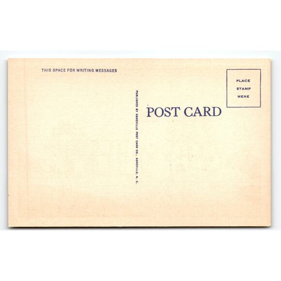 Vintage Linen Postcard Grammar School Murphy NC with Dome 1930s - Picture 2 of 2